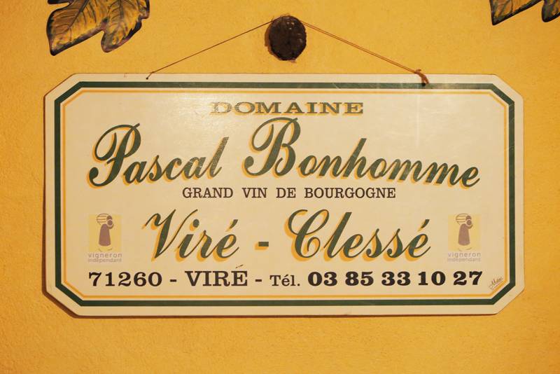 werbetafel-pascal-bonhomme Werbetafel Domaine Pascal Bonhomme